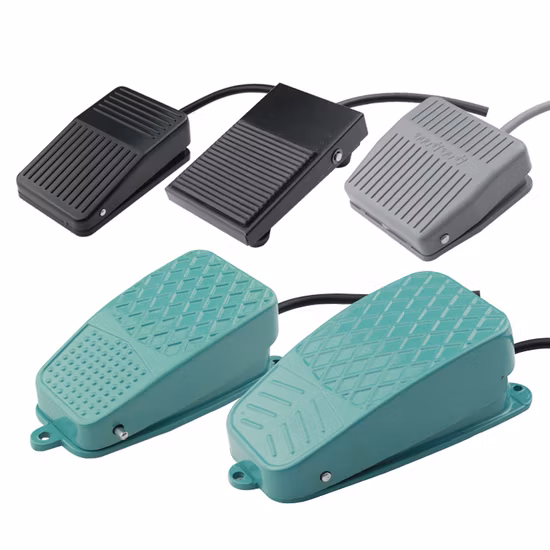 Interruptor de pedal de alta qualidade 3A 250VAC à prova d'água para uso médico Interruptor de pedal duplo