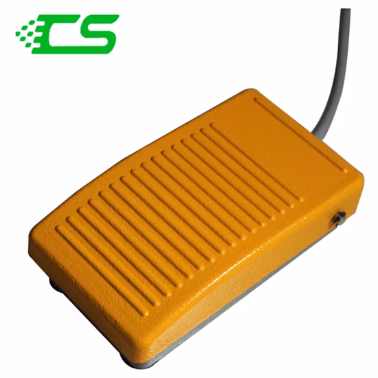 Interruptor de pé coreano 3A 250VAC à prova d'água para uso médico Interruptor de pedal duplo